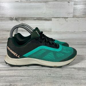 Merrell Skyfire Women's Quantum Grip Trail Running Shoes Green &‎ Black Size 6